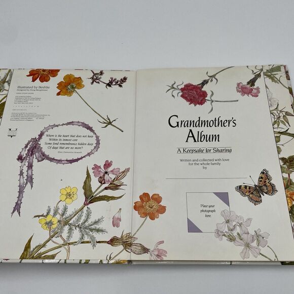 Grandmother’s Album Pop-Up Book 3D Keepsake Album for Family Sharing History - Picture 2 of 16